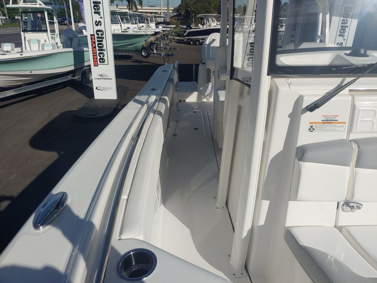 The definition of an outboard motor is a detachable engine mounted on outboard brackets on the stern of your boat.  This configuration will have triple engines.